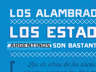 Decal Nº2 - Editorial Illustration argentina bilardo blue editorial futbol graphic design hincha illustration magazine soccer
