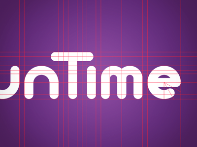 Funtime funtime graphic design grid identity re design type
