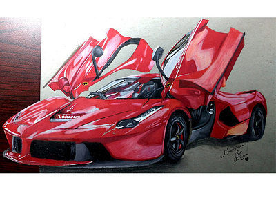 Drawing of a car car car drawing chandrani das drawing hand drawing