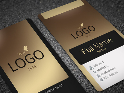 Golden Business card business card business card mockup chandrani das golden business card graphic design visiting card visiting card design visitingcard