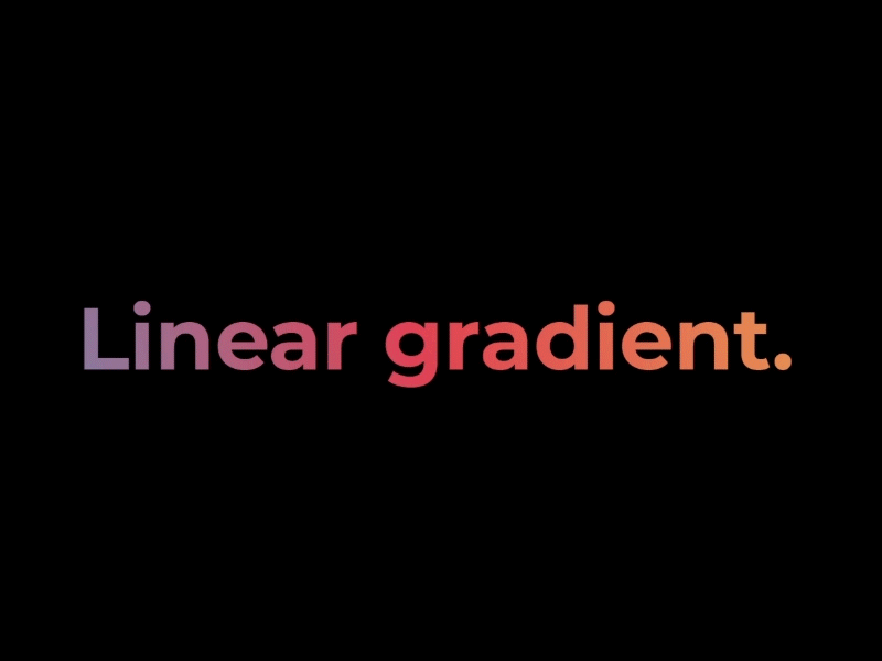 Gradient Text • HTML micro-animation codepen css gradient gradient text html 5 micro animation microanimation typography vector web website