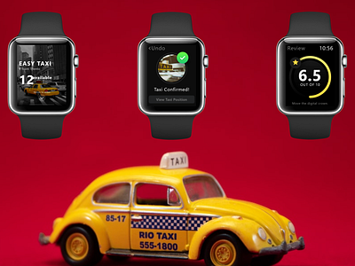 Taxi - Smartwatch App