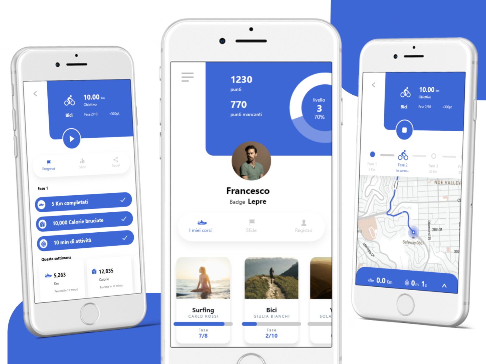 Gamified Fitness Mobile App by Matteo Bruschetti on Dribbble
