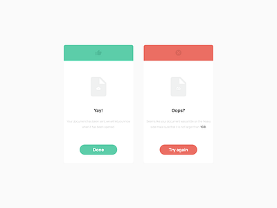 👨🏻‍🎨 Daily UI #11 Flash Messages card design minimal typography