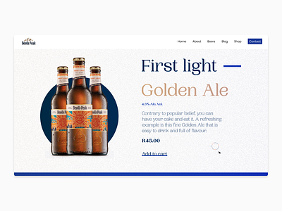 Devils Peak First light - #2 beer beer art design lager minimal typography vector