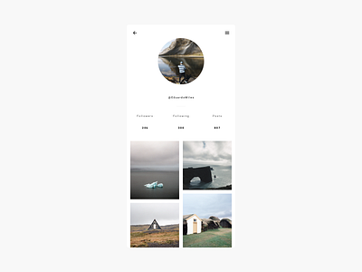 👨🏻‍🎨 Daily UI  #6 User Profile