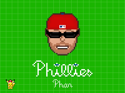 Pixel Matt phillies pikachu pixel