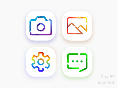 DailyUI - 055 - Icon Set