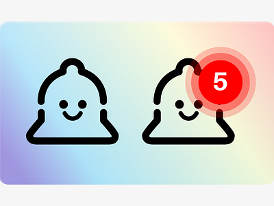 DailyUI - 049 - Notification gradien ui ux uichallange