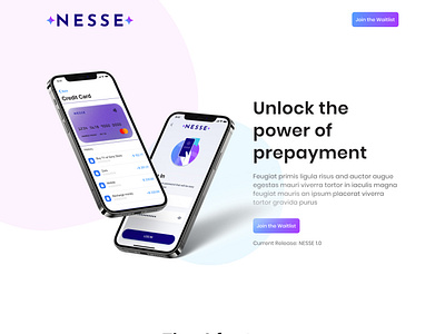 Nesse - Landing Page