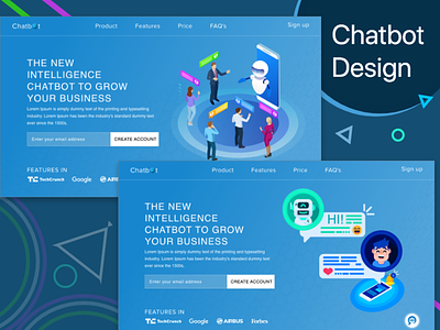 Chatbot UI artificial intelligence branding chatbots design mobile app design mockup design typography ui ui design ux web design