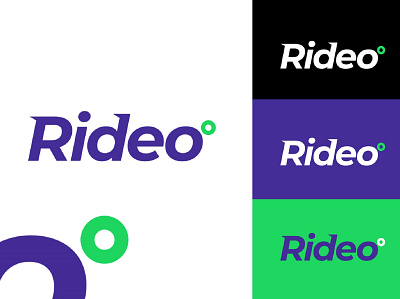 Rideo bicycle brand identity brand identity design branding creative design logo logo design minimal typography vector