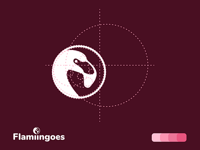 Flamiingoes | Brand Identity Design brand identity branding design flamingo flamingo logo graphics icon illustration logo logo design ui ui design user experience user interface ux