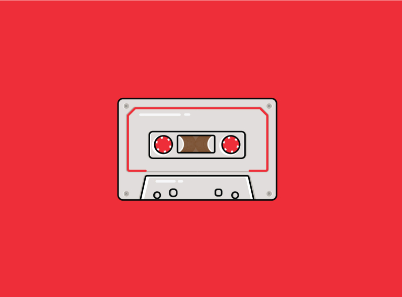 Cassette by Sanjana Shashi on Dribbble