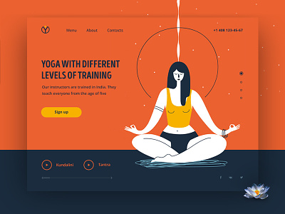 Yoga design illustration logo vector web design woman yoga yoga logo