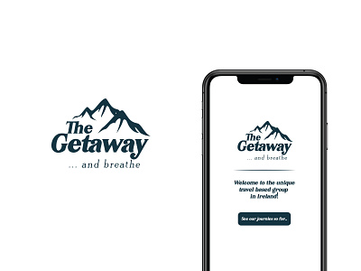 The Getaway Logo art design icon illustration illustrator illustrator cc logo logo design typography vector