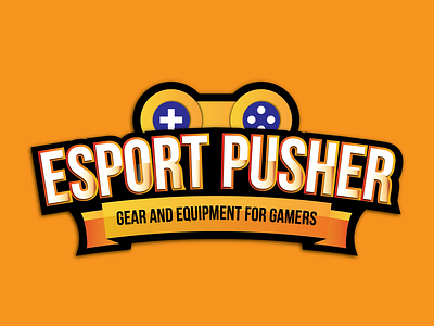 Logo Designing- esport pusher