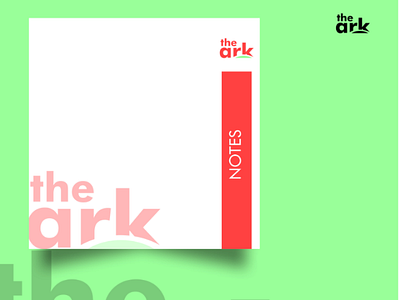 The ark logo branding colour