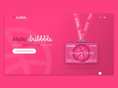 Hello Dribbble!