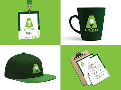 The Augusta Golf Experience logo augusta golf hat logo masters mug