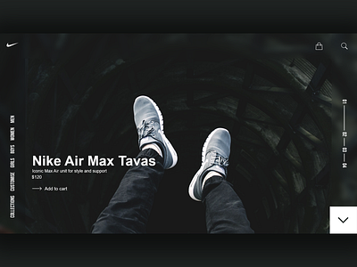 Nike Landing Page air max landing landing page landing page design nike nike air max nike shoe product