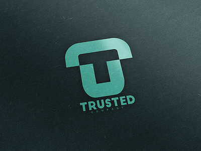 T & U Logo Mock-up logo design logo mockup logo mockups mockup typography