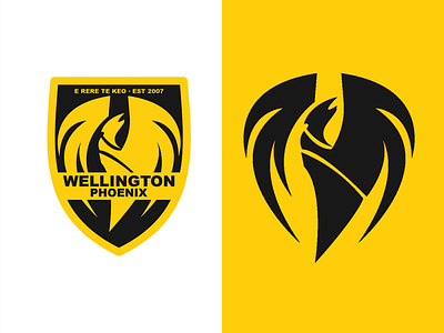 Wellington Phoenix Logo Design logo design logo design branding logo design concept phoenix phoenix logo