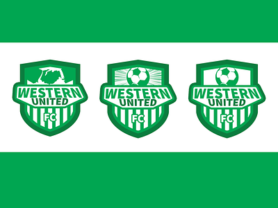 Western United FC Logo Design branding club logo football football club football logo football team logo logo branding logo design logo design branding soccer soccer logo soccer team team logo