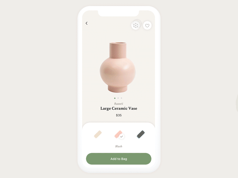 AR for Ceramic App