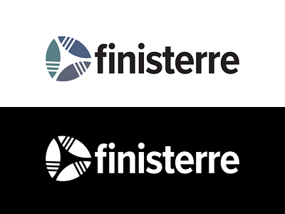 Finisterre Logo branding design logo typography