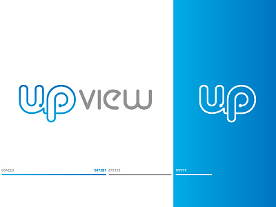 Branding | UpView branding design illustration logo logotipo