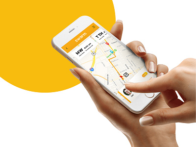 swarm carpooling app