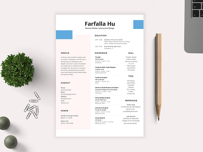 Resume - Farfalla Hu art branding clean creative design farfalla farfalla hu idea illustration interactive logo motion multi media resume tools ui ux vector web website