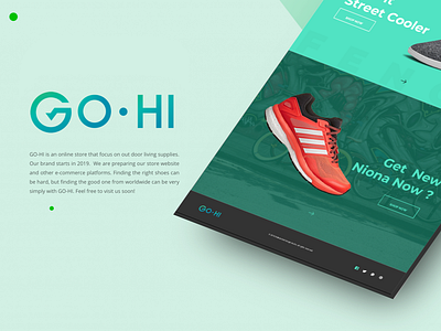 GO HI Online Store Branding