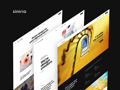 Sinirio websites branding creative farfalla farfalla hu idea logo sinirio sinirio studio ux web web design