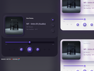 Design a Home Screen Widget | Music Player App Concept