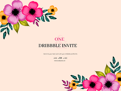 Dribbble Invites Giveaway | 2021