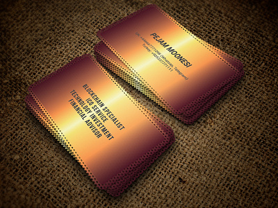 Business card design