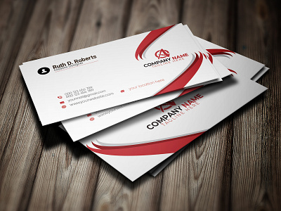 Unique Business card advertisements branding corporate standard stationery design unique