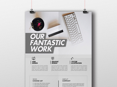 Corporate flyer advertisements awesome banner design bi fold branding brochure business business flyer clean company corporate creative design flat flyer logo nice poster restaurant typography