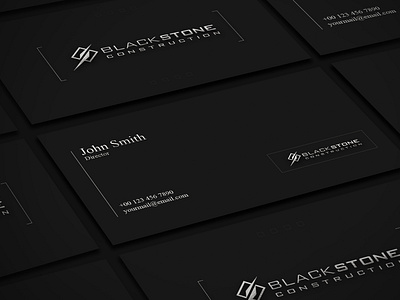 Black Business card