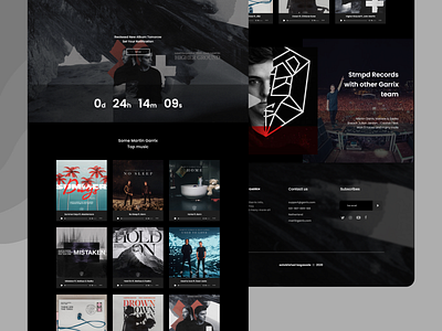 ReDesign Martin Garrix Websites