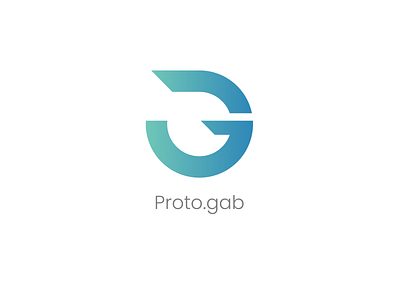 Proto.gab logo concept [ new logo ] app branding design flat icon logo logo design logodesign uidesign ux vector
