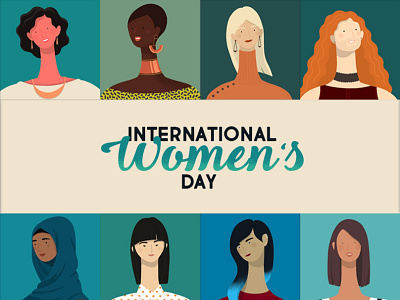 Happy International Women’s Day! character design design digital illustration digital painting illustrate illustrated illustration portrait procreate woman