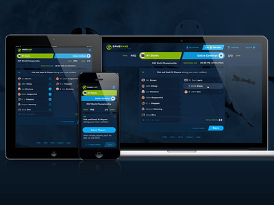 Better UI for sports gamblers desig instinctools responsive web