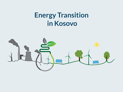 Energy Transition in Kosovo design energy illustration transitions vector