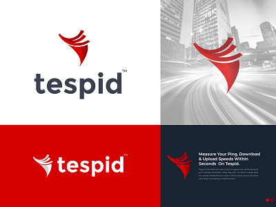 Tespid Logo Design accelerate branding connection creative design internet internet explorer logodesign logodesignersclub mobile app pace speed speedometer speedtest t letter tempo tests web web template