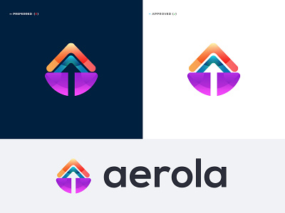Aerola Logo Design || App Icon