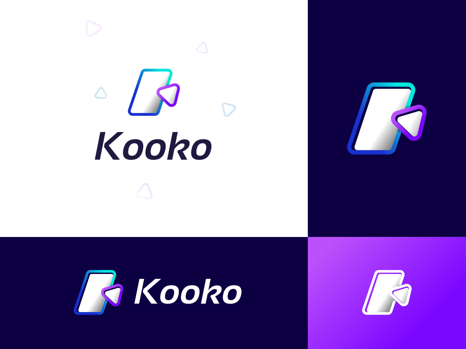 video calling app logo design kokoo by ahmed rumon on dribbble video calling app logo design kokoo