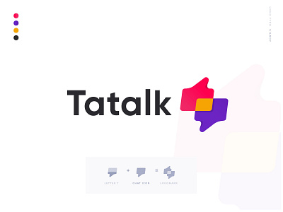 Tatalk logo design